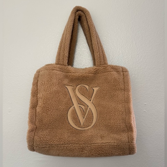 Victorias Secret Plush Fleece Tote Bag - Picture 4 of 6